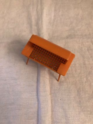 Vintage Mid Century Modern Doll House Furniture Patio Grill Plastic 2