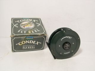 Vintage Boxed Shakespeare 3 ½ " Condex Salmon Fly Fishing Reel -