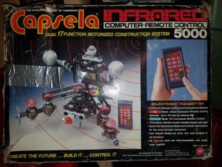 Vintage Capsela Infrared 5000 Rc Motorized Construction System By Play - Jour Inc