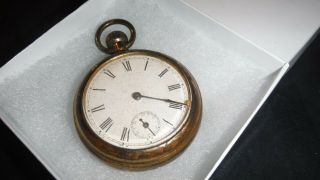 Antique ✔r.  H.  Ingersoll & Bro.  ✔ Rim Set ✔ Pocket Watch Trenton Style Perhaps