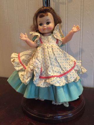 Vintage Madame Alexander Kin Doll Little Lady Tagged Clothes