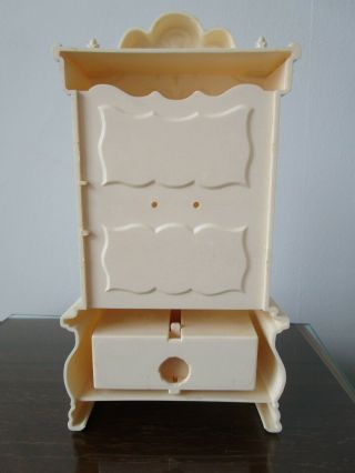 VINTAGE SUSY SUZY GOOSE CHINA HUTCH W/DRAWER BARBIE DOLL FURNITURE 4