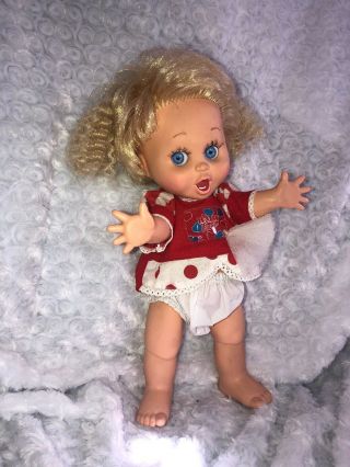 1990 Galoob Baby Face Doll So Surprised Susie Dressed 2 2