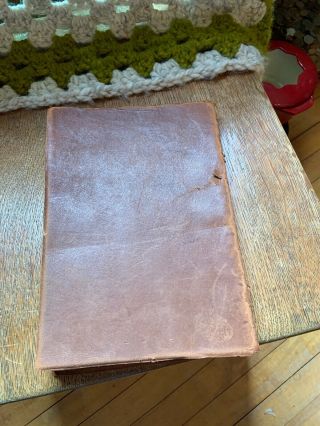 Antique 1923 Leather Bound Elbert Hubbard ' s Scrap Book Roycrofters Craftsman 2