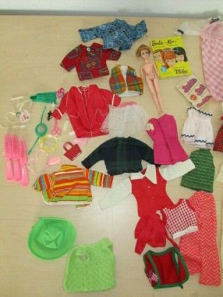 VINTAGE 1960 - 70 ' s BARBIE DOLL CLOTHES MIXED.  SEE PHOTOS 2