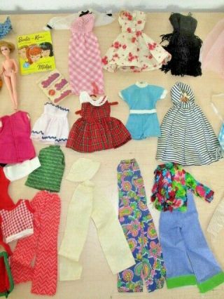VINTAGE 1960 - 70 ' s BARBIE DOLL CLOTHES MIXED.  SEE PHOTOS 3