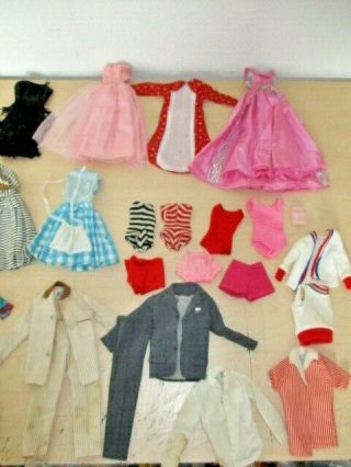 VINTAGE 1960 - 70 ' s BARBIE DOLL CLOTHES MIXED.  SEE PHOTOS 4