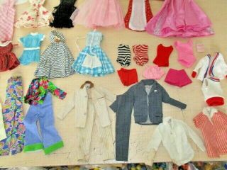 VINTAGE 1960 - 70 ' s BARBIE DOLL CLOTHES MIXED.  SEE PHOTOS 6