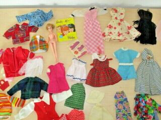 VINTAGE 1960 - 70 ' s BARBIE DOLL CLOTHES MIXED.  SEE PHOTOS 8