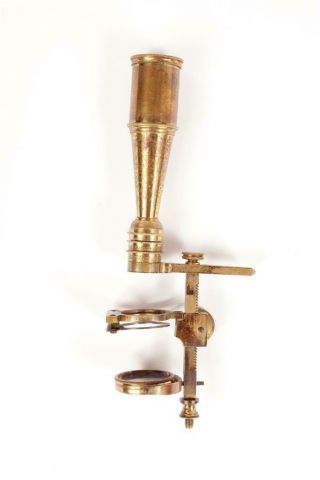 Vintage C1860 " Cary - Gould " Type Field Microscope  24