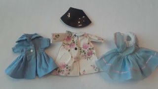 3 Vintage Betsy Mccall Doll Clothes