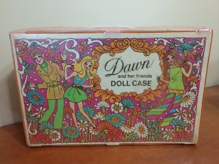 Dawn And Her Friends Vintage Doll Case 1971