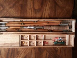 Vintage Bamboo Fly Fishing Pole
