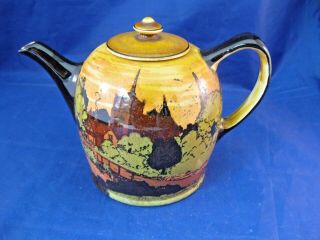 Exceptional Antique Royal Doulton Tea Pot - Beautifully Decorated - Exquisite