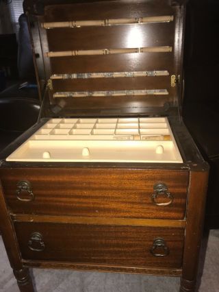 Antique The Caswell Runyon Company Perfect Sewing Cabinets