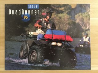 Vintage 1996 Suzuki Quadrunner Product Brochure
