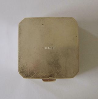 An Unusual Vintage Sterling Silver Snuff Box 42 Grams 5