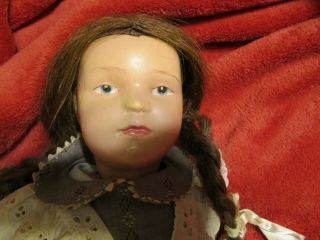 Schoenhut Doll 18 Inch Wood - Spring Joints - Painted Eyes 4