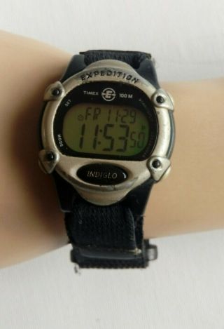 Timex Expedition Watch 100 Meters Water Resistant Stainless Steel Case Back