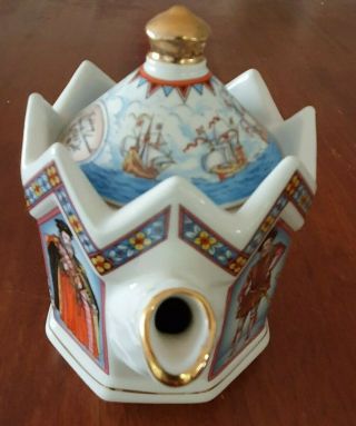 Antique VINTAGE SADLER Teapot Queen Elizabeth I Queen of England 1558 - 1603 2