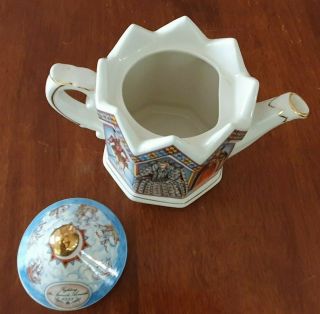 Antique VINTAGE SADLER Teapot Queen Elizabeth I Queen of England 1558 - 1603 5