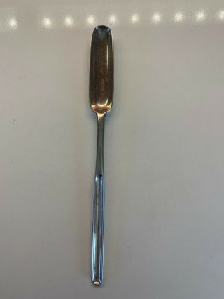 Antique Sterling Bone Marrow Spoon 8.  5 In.