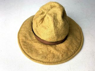 Rare Vintage Paddington Bear Brown Hat (hat Only) From A 1981 16 " Eden