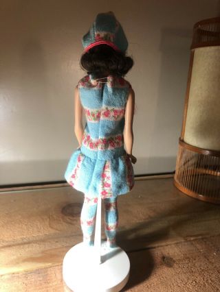 Barbie VINTAGE 1962 BRUNETTE MIDGE Doll In A Barbie Label Outfit 2