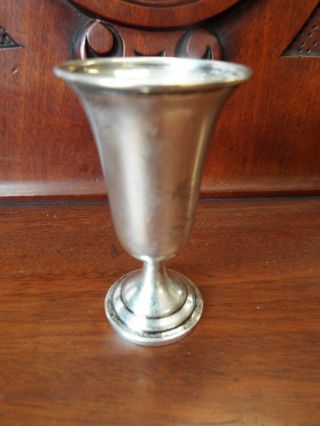 Vintage N.  S.  Co.  Sterling Silver Art Deco Shot Glass Nr