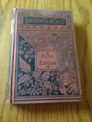 Antique Fairy Tales By Hans Christian Andersen Alta Edition Illustrated Hc Book