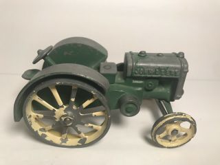 Antique Vindex Model D John Deere Cast Iron Toy Tractor