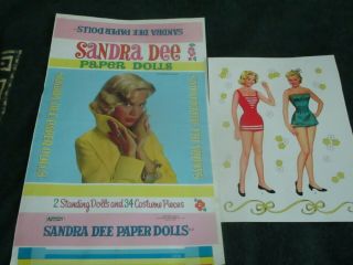 Sandra Day 1959 Paper Doll Box Label - Dolls - Costumes & Printing Film