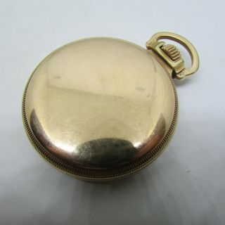 Elgin 21 Jewel BW Raymond Invar Balance RR Pocket Watch 10k Gold Fill 1927 Runs 3