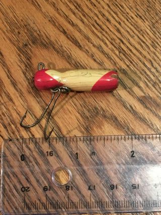Vintage,  Bite - Em Bait Water Trout Fly Bait,  - Uncommon Red/white