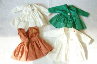 Vintage Nurse,  Brownie And Girl Scout Uniforms For Ginny,  Muffie,  Ginger,  Virga