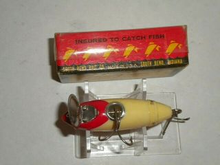 Vintage South Bend FISH OBITE Fishing Lure w/ Box 4