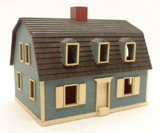 Vintage Gudgel Miniature House/dollhouse 1981 Cape Ann Cape Cod Home 207