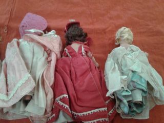 5.  5” Vintage Nancy Ann Storybook Dolls Assorted Set Of 5 Dolls All Bisque E 5
