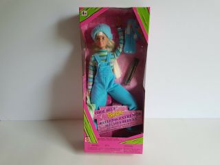 Cool Blue Barbie Doll 1997 Vintage Mattel Box