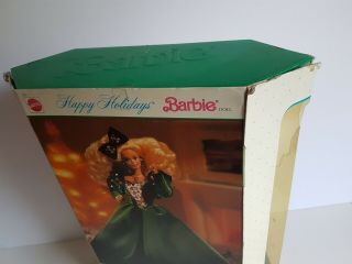 1991 Holiday Barbie Doll Vintage Mattel Box 5