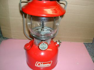 Vintage Coleman 200a Lantern Dated 8 - 71 With Case