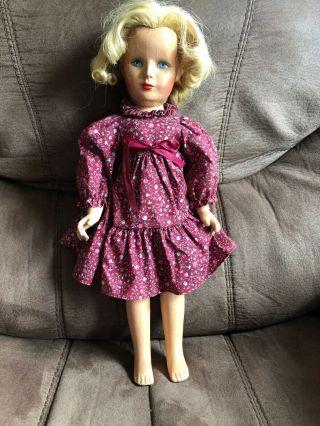 Vintage Blonde Doll 20” 2