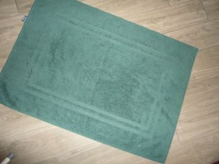 Vintage Ralph Lauren Basic Green (1pc) Shower Step Bath Out Mat 25 X 36