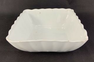 Antique Alfred Meakin Royal Ironstone Fluted Bowl 8 1/4 