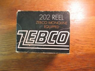 Vintage Zebco 202 Spin Cast Reel Old Stock