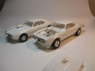2 - 1968 Firebird Coupes 1/25 Amt/mpc