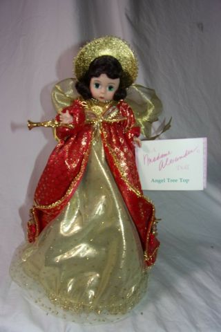 Vintage Madame Alexander Doll Tree Topper Glorious Angel No Box