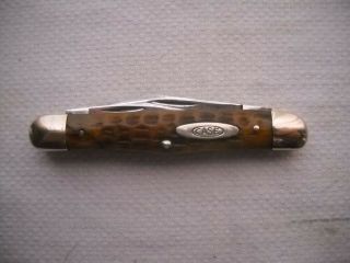 Old Antique Case Xx 6308 Green Bone Pocket Knife