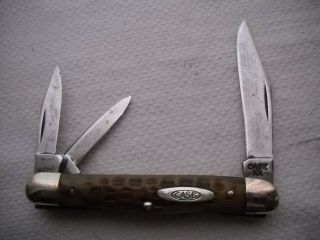 old antique case xx 6308 green bone pocket knife 4