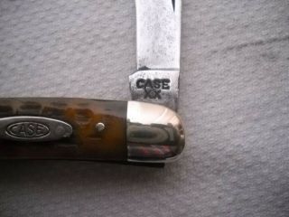 old antique case xx 6308 green bone pocket knife 5